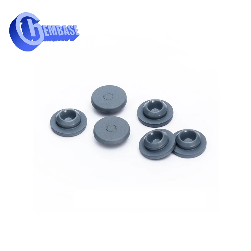 
Medical Syringe Injection Bottle Round 20mm Butyl Rubber Stopper 