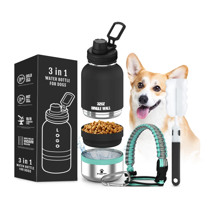 Water bottle shops with dogs on it