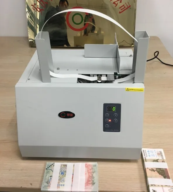 Automatic Small Table Top Strapping Machine/ Good Packing Machine For