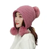 /product-detail/2019-fashion-wholesale-oem-custom-women-pom-pom-earflap-hat-beanie-62252909367.html