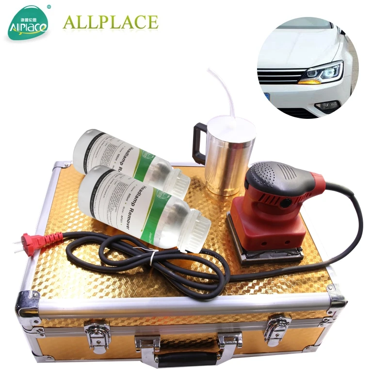 Allplace Headlamp Remover Headlight Restoration Kit Car Headlight Renovation Kit