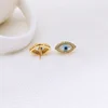 Glamour Shell Earrings Type Women's European and American Style Pop Earrings CZ Zirconia Women's Kid Jewelry