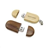 Wood Pen Drive Bulk With Wooden Box U Disk With Laser Engraved