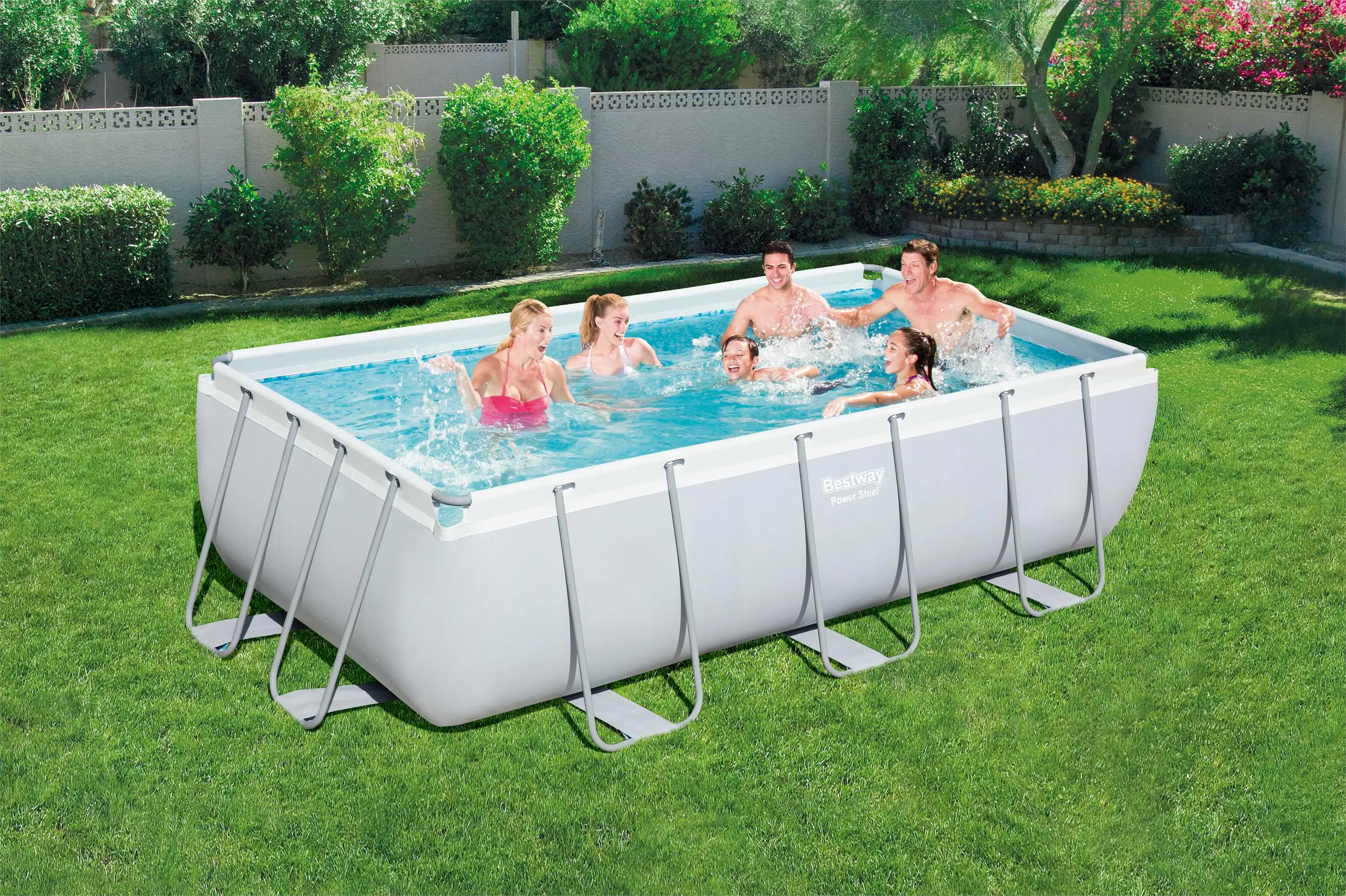 rectangle above ground swimming pools