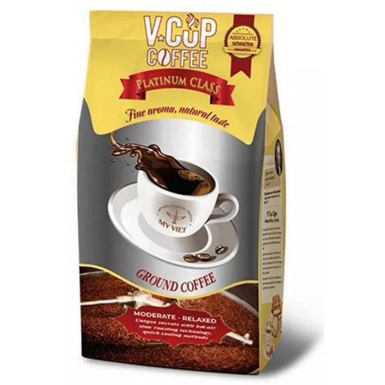 
Ground coffee - Platinum class - Moderate & Relaxed 