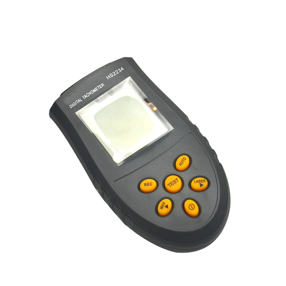 Portable Digital Noncontact Laser Tachometer Hs2234 Speed