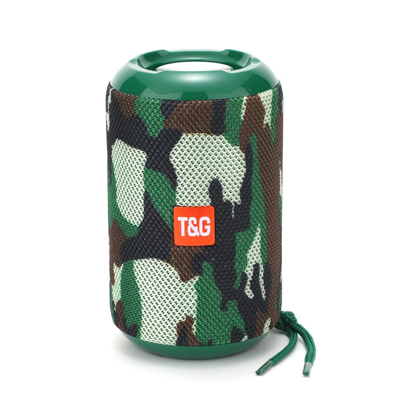 2020 New portable stereo wireless speakers TG524 small loud speaker outdoor waterproof music player with FM radio TWS function - ANKUX.COM