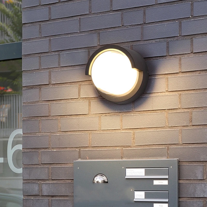 plastic material cheap price High quality outdoor waterproof led wall light mounted bulkhead led down light