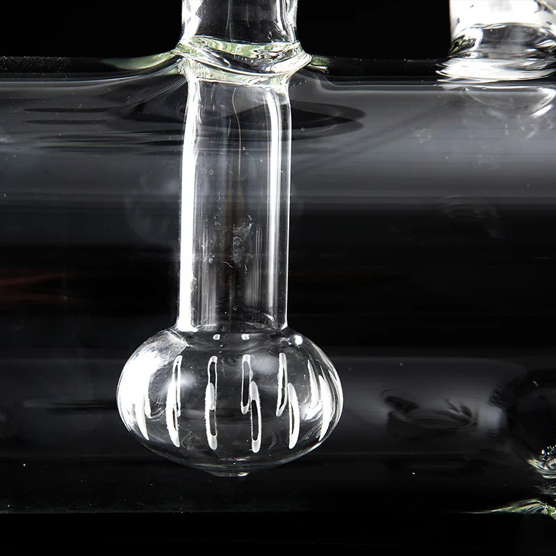 Mp5x Large Glass Hookah Chicha Desktop Smoking Meeting With Silicone