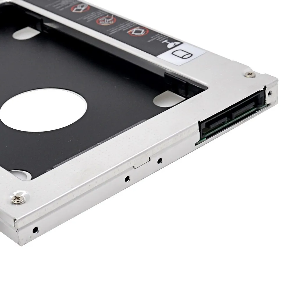 Hdd Caddy For Laptop 9.5mm 12.7mm 2nd Second Dvd 2.5 Sata Ssd Hard