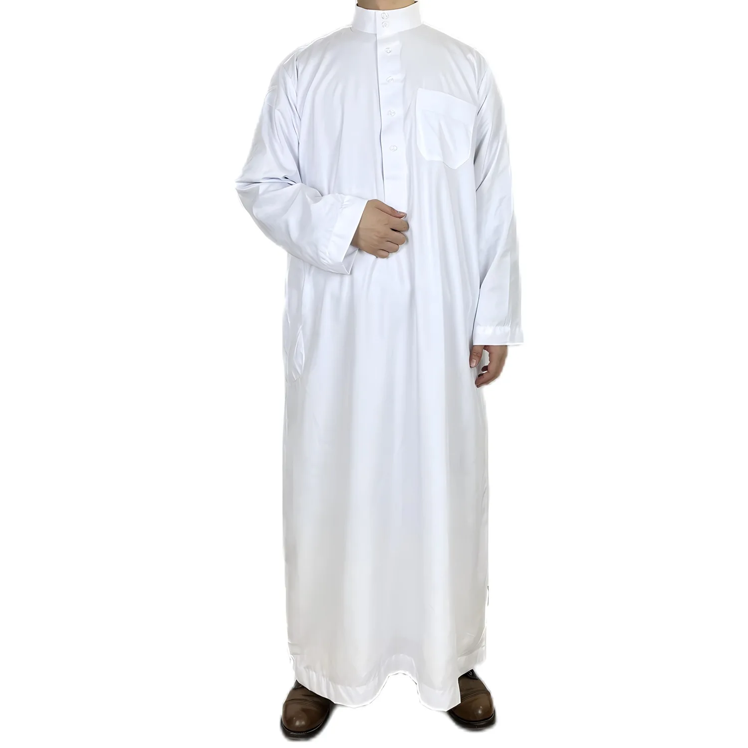 Thobe Qatari Premium pour Homme – Robe Longue Traditionnelle – Grossiste Turquie Grossiste Turquie