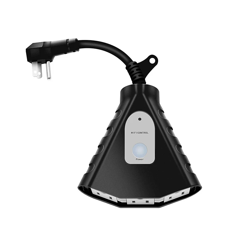 125v 15a Us Extension Cable Alexa Google Waterproof Wifi Smart Garden