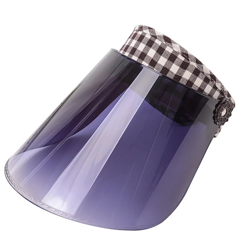 夏季防晒全面罩 pvc 塑料遮阳