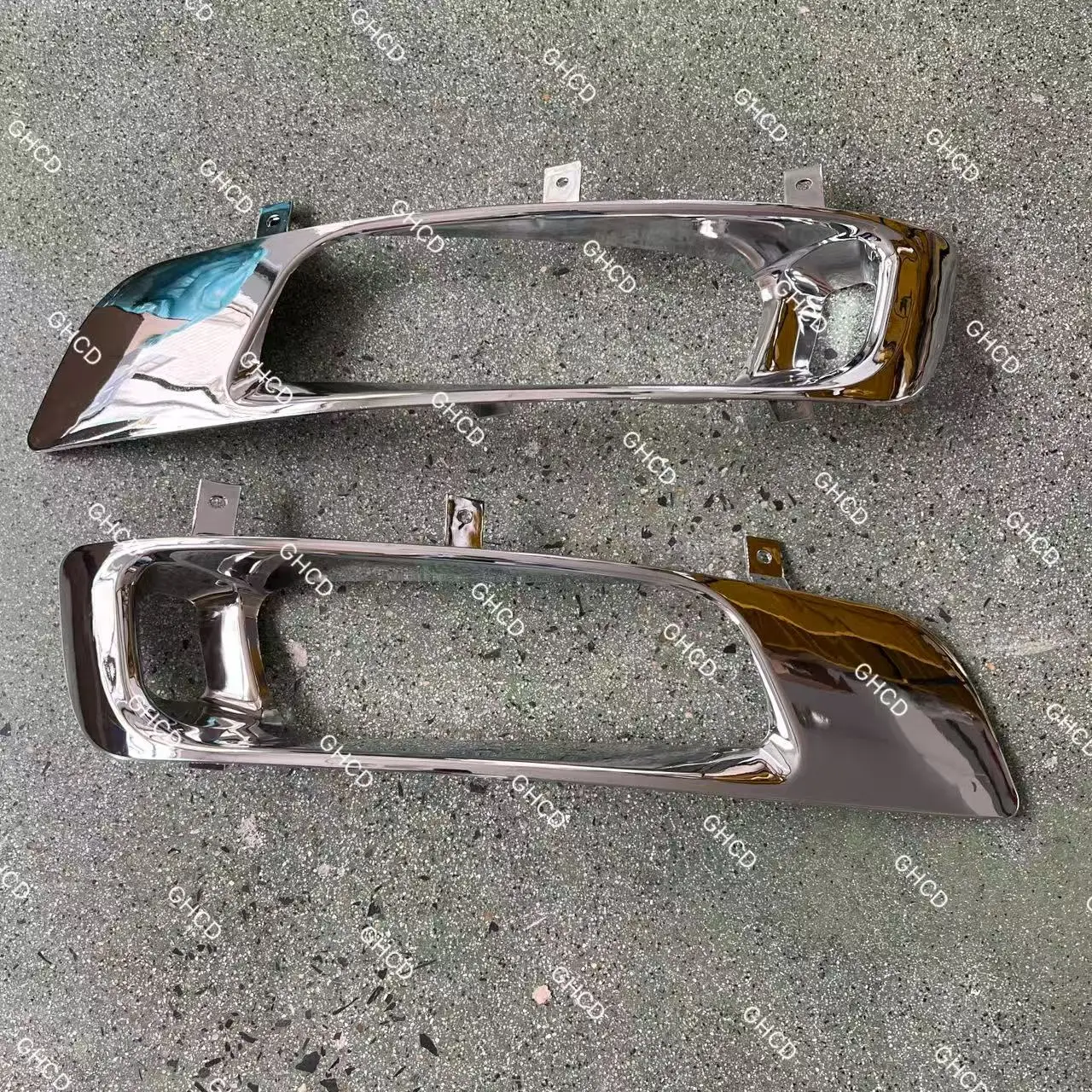 GHCD HIGH QUALITY/FACTORY PRICE CHROMR FOG LAMP FRAME for JAPANESE TRUCK 2008 YEAR'S MITSUBISHI FUSO/F420/ISUZU/HINO/NISSAN factory