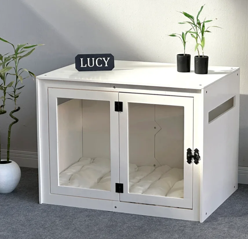 Modern Dog House Wood Dog House Pet Furniture Wooden Dog Kennel Buy