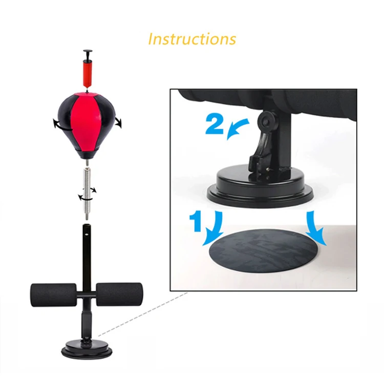 Height Adjustable Double Suction Cup Situp Boxing Speed Ball Buy