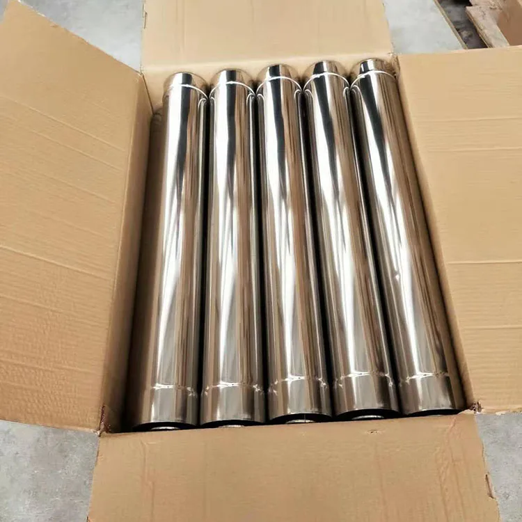 Double Wall Stainless Steel Flue Pipe Chimney To Fireplace /stove