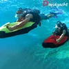 Waterproof Electric Motor Diving Underwater Scooter Water Sea boosters seabob thruster diving equipment for sports use