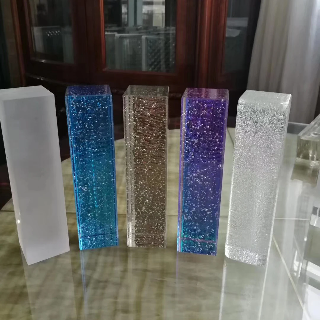 Wholesale Frosted Decorative Glass Blocks Crystal Glass Block Buy