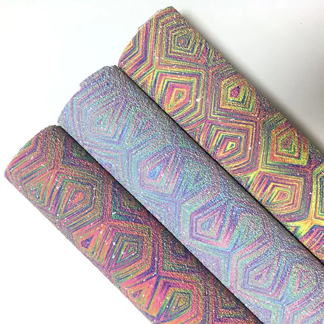 

chunky glitter leather,1 Yard