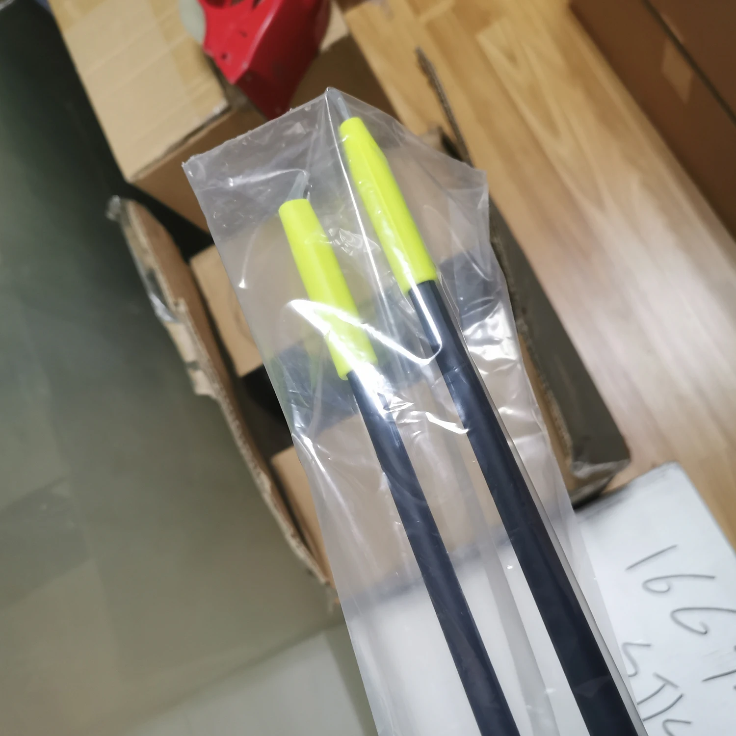 Ski Basket Ski Pole Basket With Green Color Black Color Carbide Tip