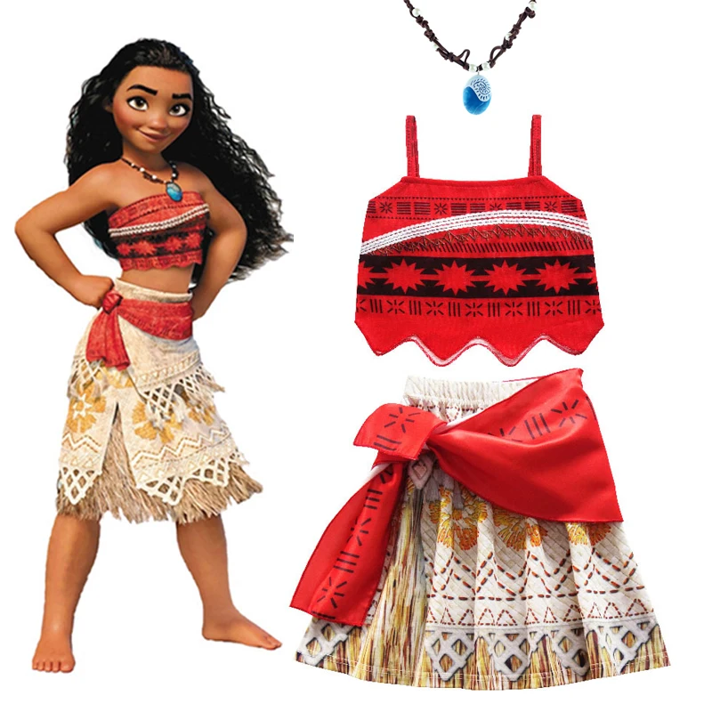 Moana Cosplay For Kids Vaiana Princess Dress Clothes For Halloween Costumes Forgirl Party Dresses Carnival Costume - Buy Moana Cosplay Costume For Kids,Vaiana Princess Dress Clothes,Halloween Girls Girl