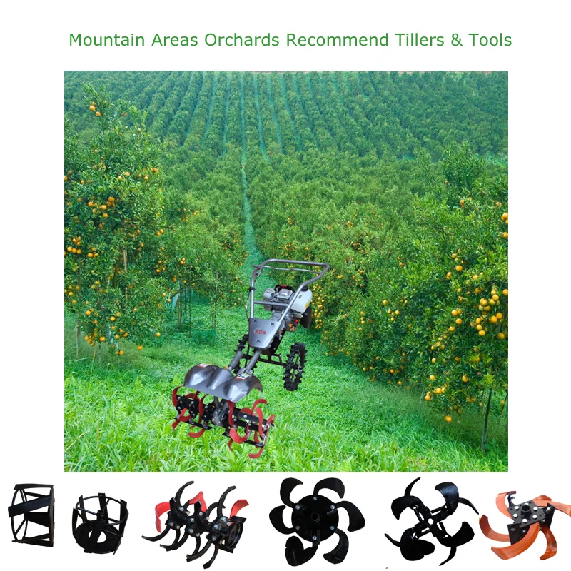 4hp Light Weight Hoe / Weeder Machine / Garden Tillers And Cultivator