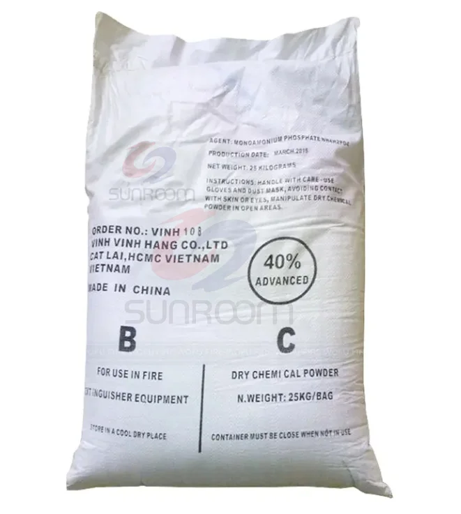 BC 25kg/bag Dry Chemical Powder Fire Extinguisher Plastic Packaging Dry ...
