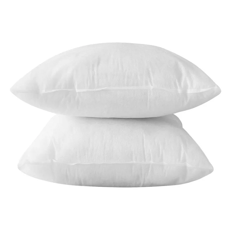 100 Cotton Luxury White Square 45*45 Cm Pillow Core Insert For Home Hotel,Couch Sofa Pillow