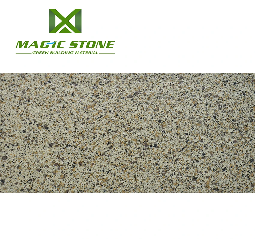 Natural flexible stone granite Gold Hemp MG804  breathable decorative material aging resistance exterior and interior wall