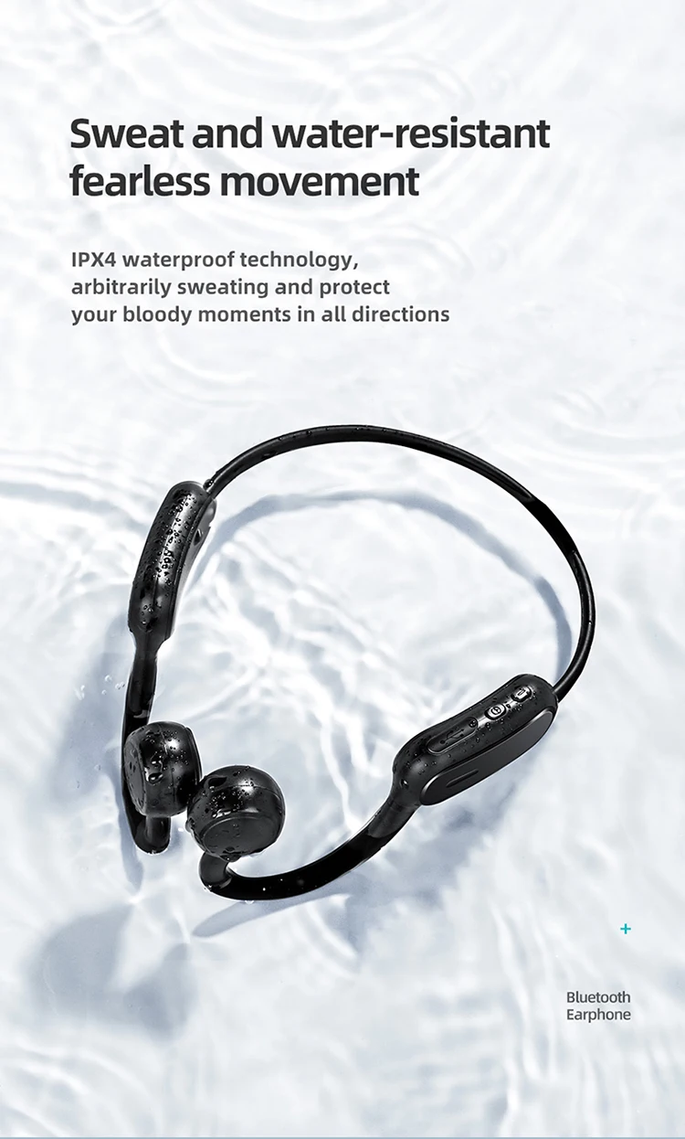 JOYROOM JR-X1 open-ear neckband IPX4 Waterproof wireless headset - ANKUX.COM