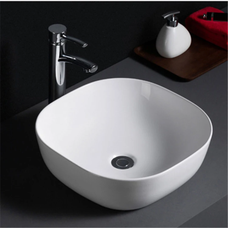 505 Cheap prices sanitaryware ceramic bathroom sink table top ceramic washing hand basin