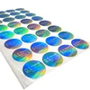 Custom Void Tamper Evident Holographic Labels Hologram Round Stickers
