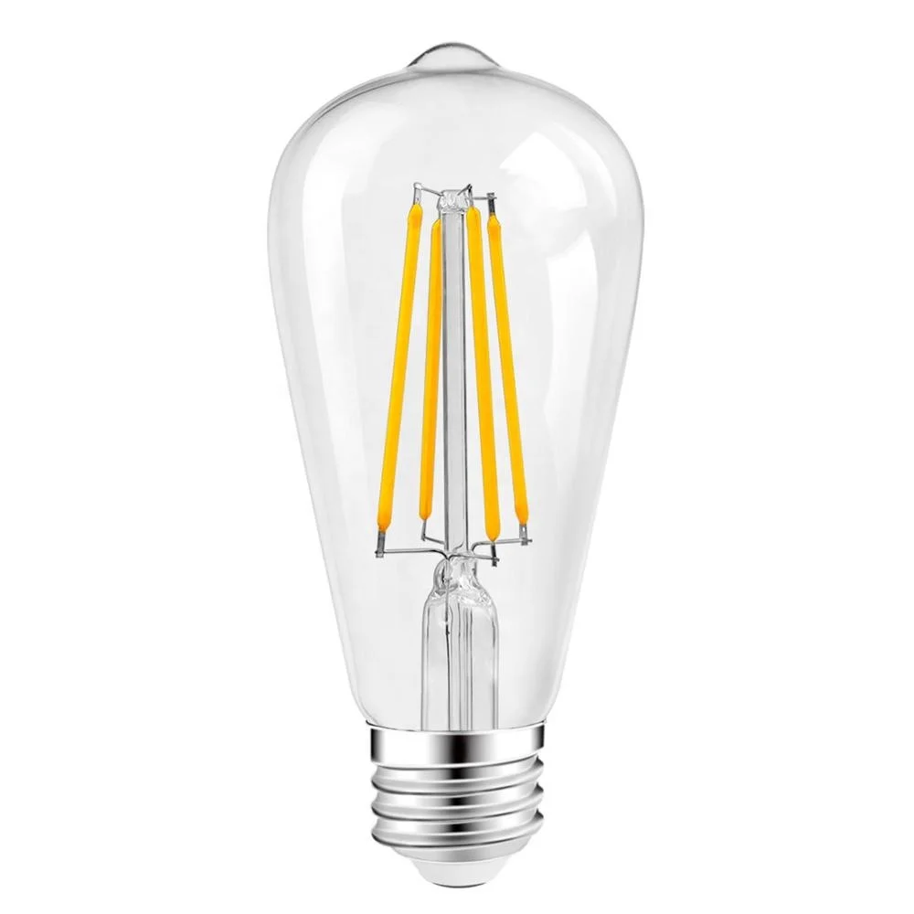 ST18 Eye Protection Led Bulb Dimmable Vintage LED Edison Bulbs 60 Watt Equivalent With 90+ CRI