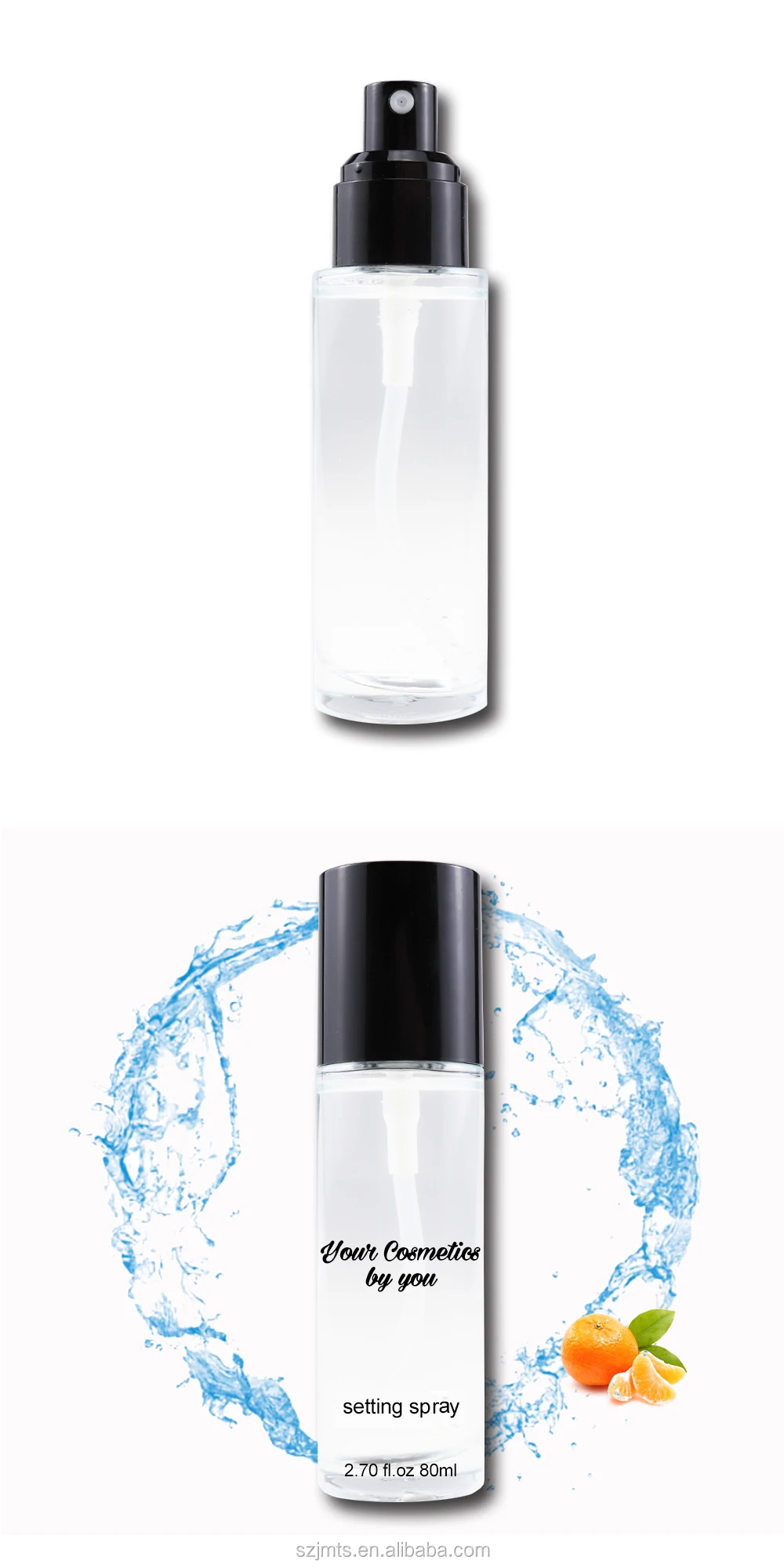 Improved Formula Makeup 80ml Seamless Setting Spray Rose Water With Own