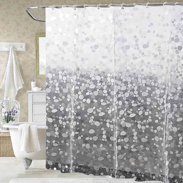 eco-friendly plastic shower curtain