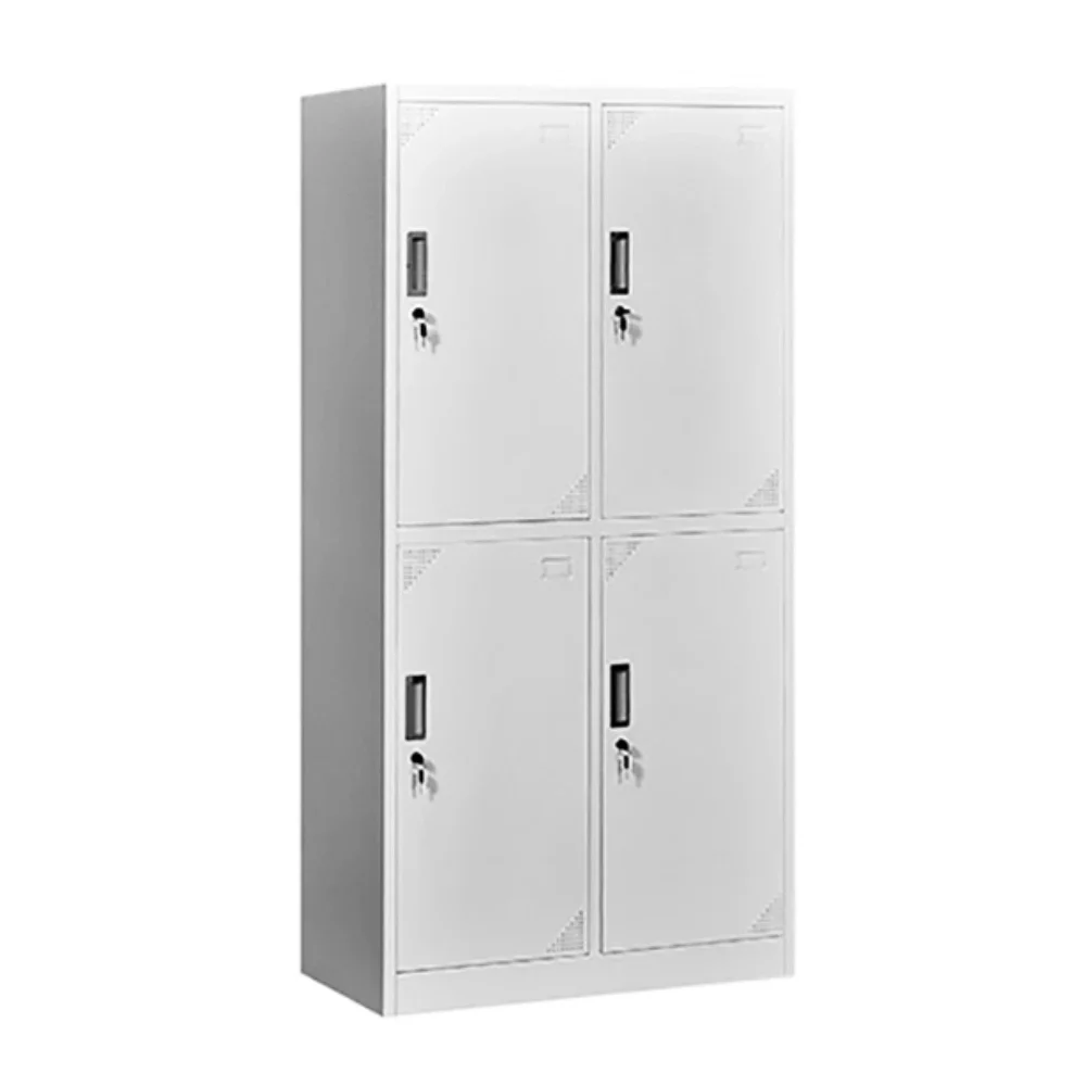 White Heavy-duty Locker Cabinet Locker For Storage Lock Cabinet For ...