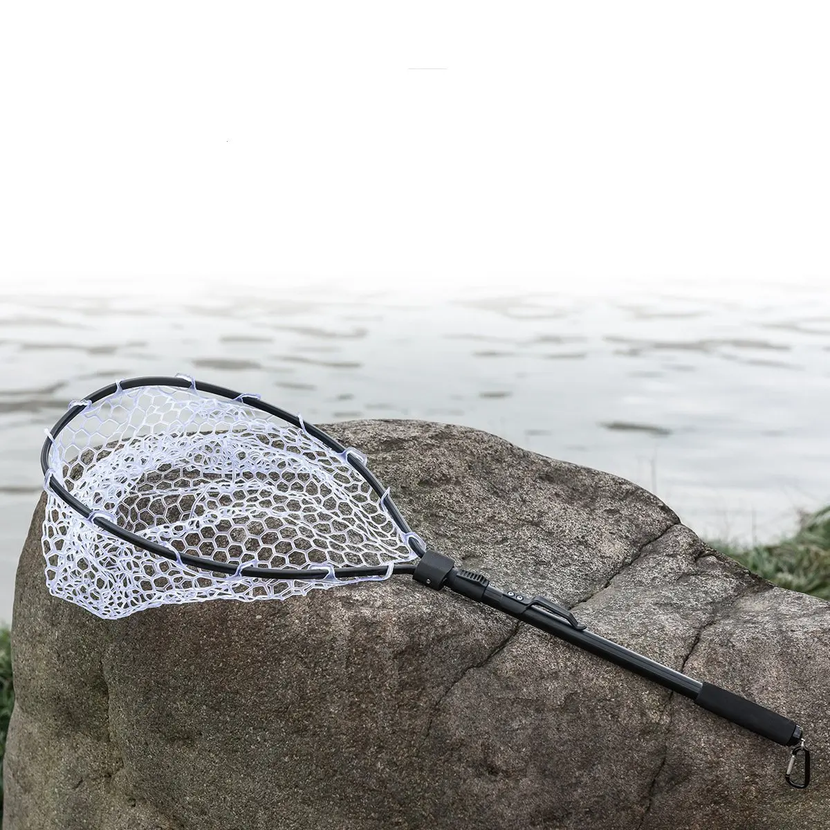fly fishing net rubber
