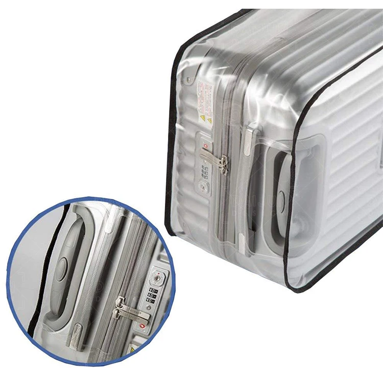 Clear Pvc Suitcase Cover Protectors 2030 Inch Pvc Transparent Travel