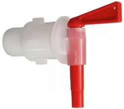 25L Aeroflow Dispensing Tap 61mm x 4 For Water Chemicals Containers Drums 20L 