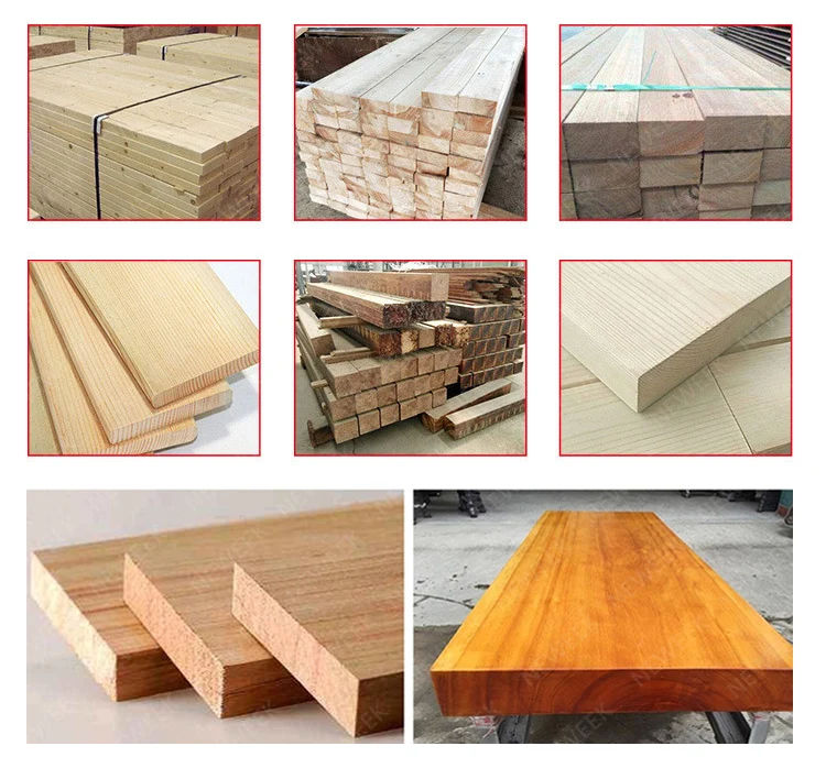 NEWEEK wood double sided planer thicknesser 800mm China wood planer machinery