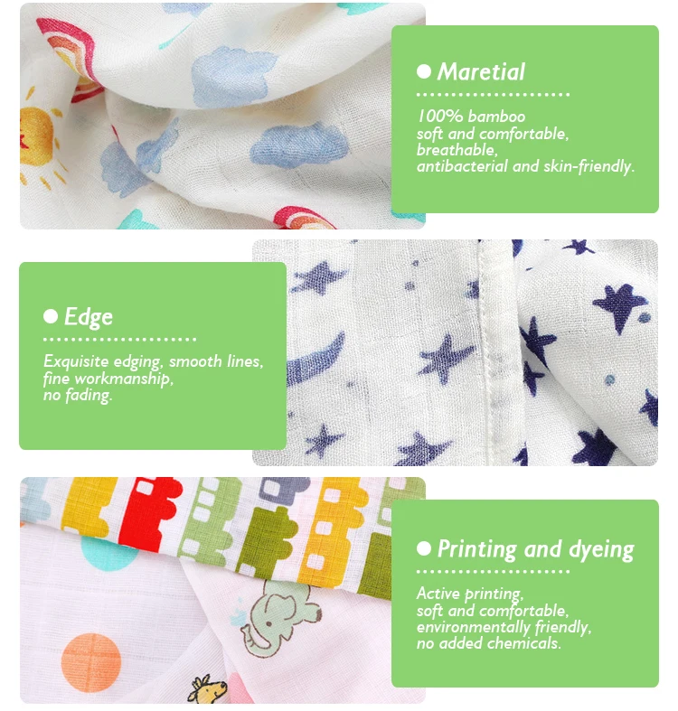 super soft newborn new design 100 bamboo monthly milestone blanket set double sided with props for baby