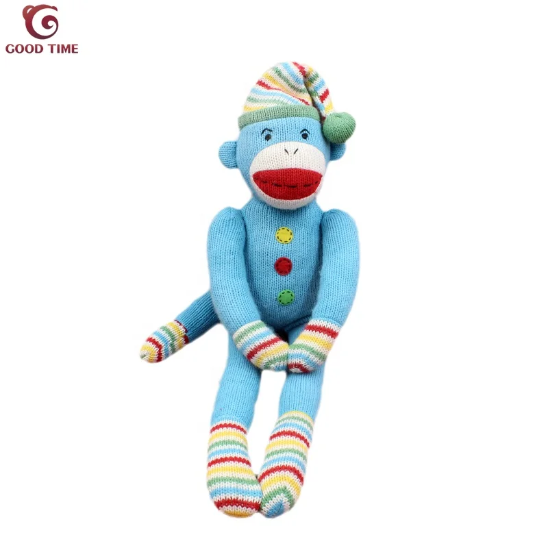 Marionnettes à Main En Peluche Feiwen - Hippopotame Et Singe - Jouets Doux Pour Enfants - Développement Motricité