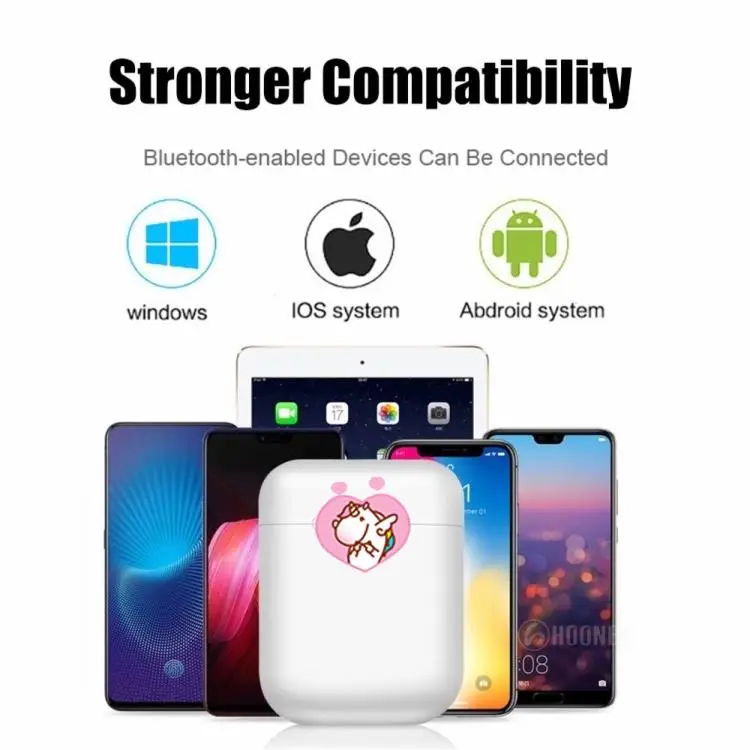 Fast Delivery Colorful i12 TWS Wireless Earbuds I12 Newest Version No Noise True Stereo Earbuds TWS I12 With Charging Box - ANKUX.COM
