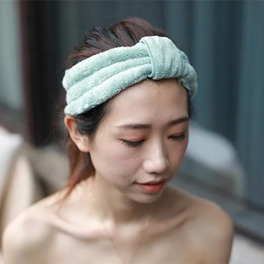 Korean Cotton Terry Towel Fitness Headband For Women Buy Cotton Terry
