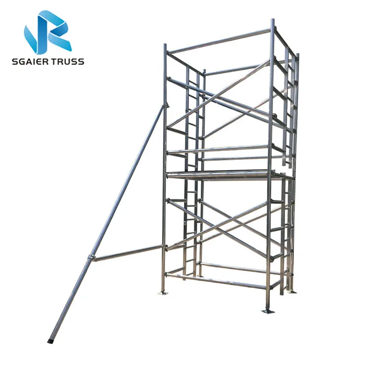 4m/6m Aluminium Scaffolding,Safe Scaffolding Tower Aluminum Stair ...