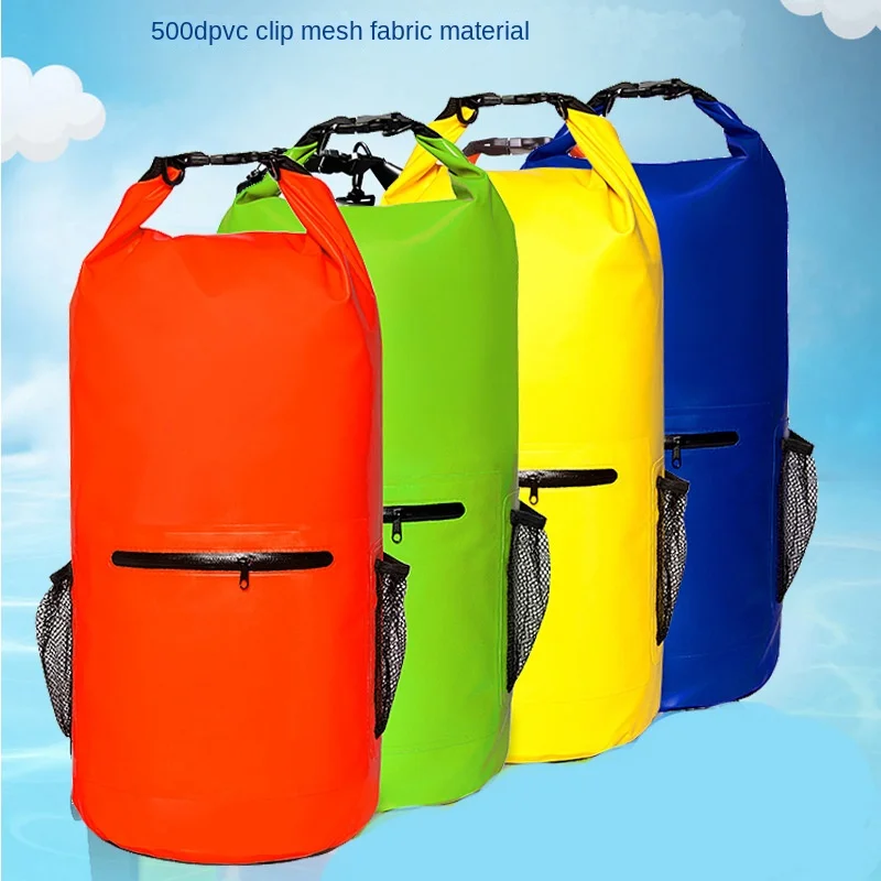 4 Color Waterproof Barrel Net Bag