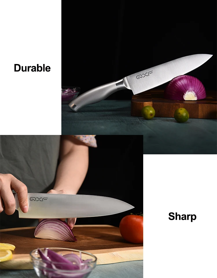 Manufacturers Mass Stock High Carbon Stainless Steel Kitchen Knife 8
