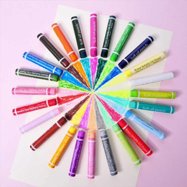 Oil Pastel Water Soluble Customized Soft 24 Colors Oil Pastel Buy 24 Colors Oil Pastel Oil Pastel Water Soluble Oil Pastel Product On Alibaba Com