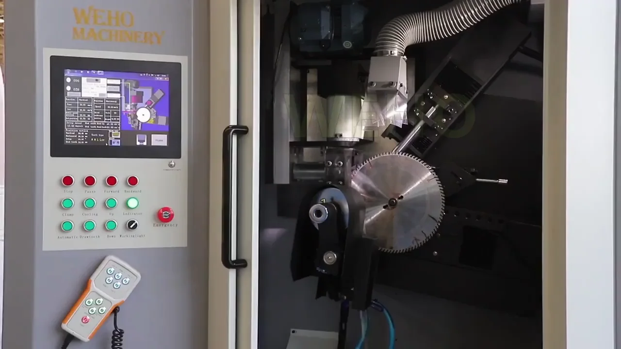 Cnc Automatic Table Saw Blade Sharpening Machine Tct Carbide Tip
